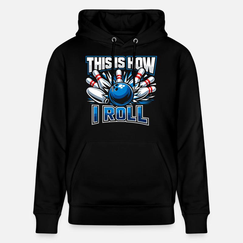 This Is How I Roll - Stanley/Stella Unisex Bio-Hoodie CRUISER - Schwarz