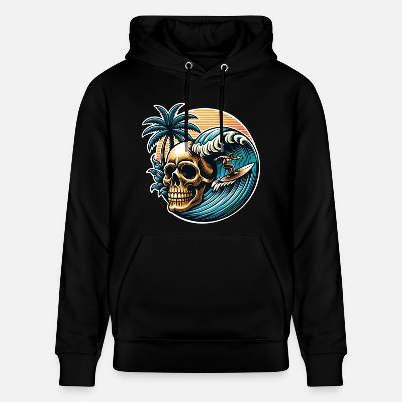 Surfer - Sweat à capuche bio CRUISER Stanley/Stella Unisexe - noir