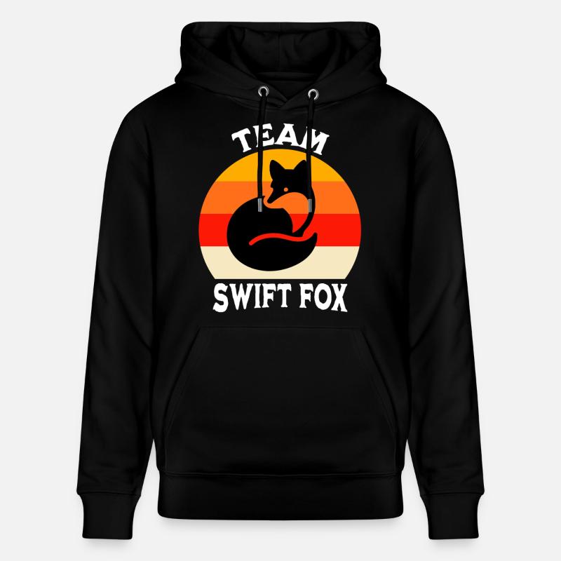 Équipe Swiftfuchs - Sweat à capuche bio CRUISER Stanley/Stella Unisexe - noir