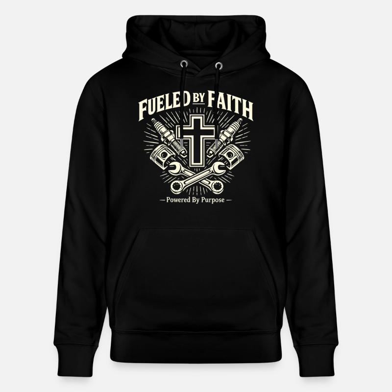 Faith Schrauber - Sweat à capuche bio CRUISER Stanley/Stella Unisexe - noir
