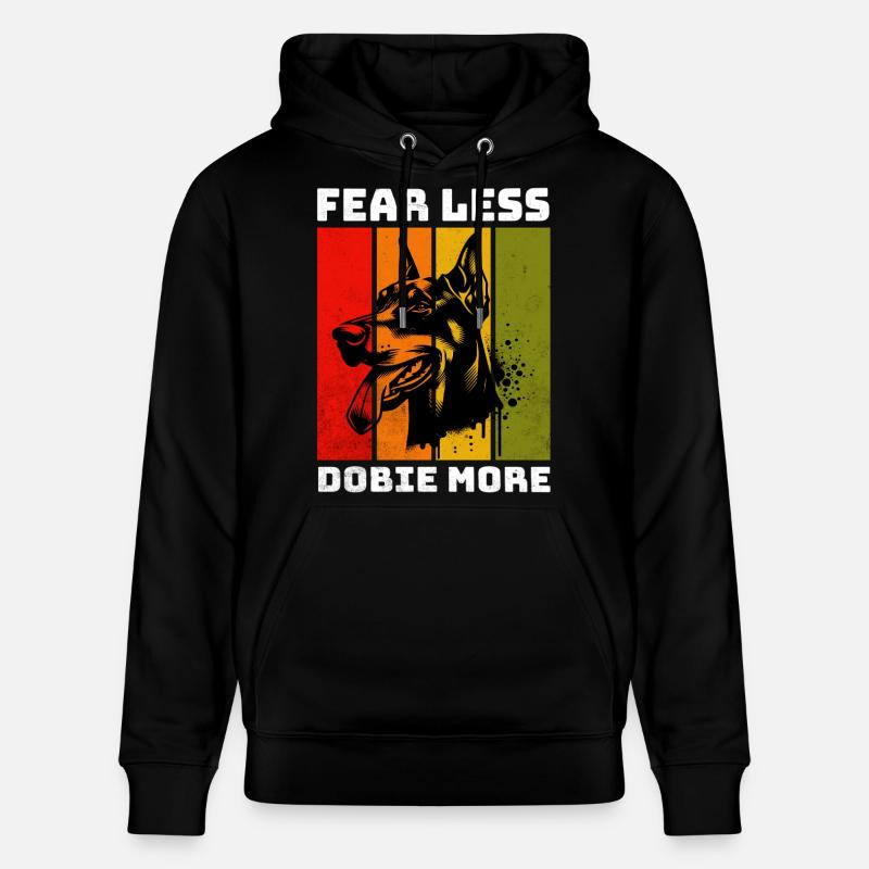 Doberman Dobermann - Sweat à capuche bio CRUISER Stanley/Stella Unisexe - noir