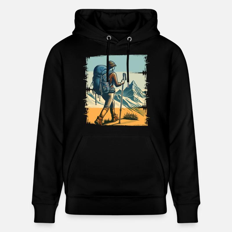 Errer - Sweat à capuche bio CRUISER Stanley/Stella Unisexe - noir