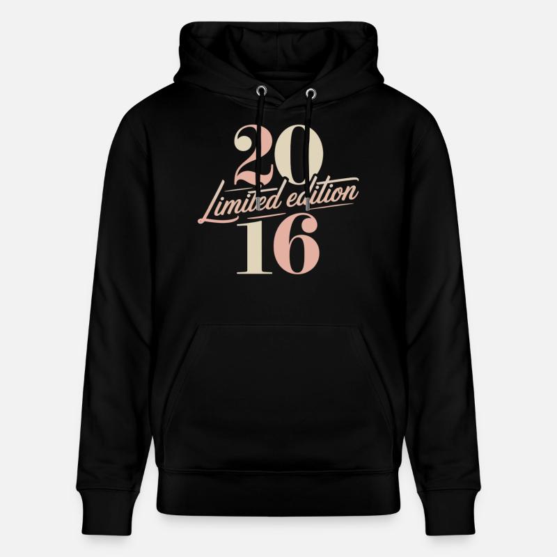 Anniversaire édition limitée 2016 - Sweat à capuche bio CRUISER Stanley/Stella Unisexe - noir