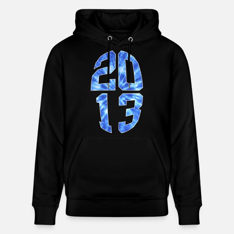 13 ANS 2013 13E ANNIVERSAIRE - Sweat à capuche bio CRUISER Stanley/Stella Unisexe - noir