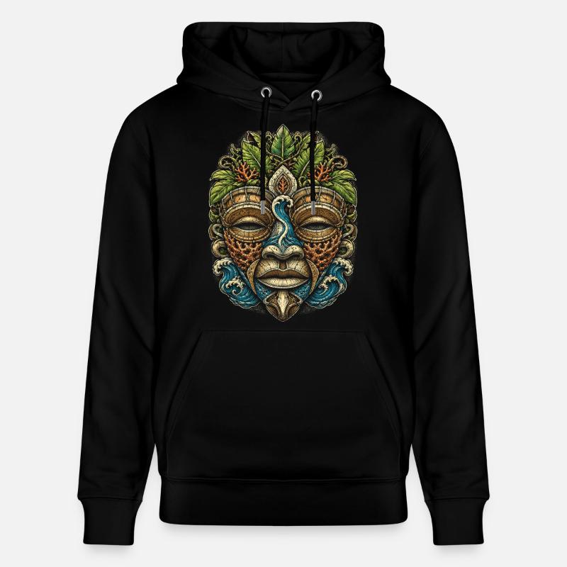 Belize Belizean Root - Stanley/Stella CRUISER Unisex Organic Hoodie - black