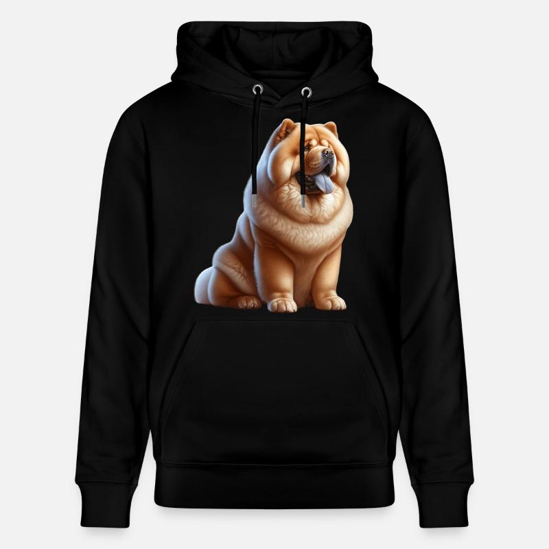 ChowChow - Sweat à capuche bio CRUISER Stanley/Stella Unisexe - noir