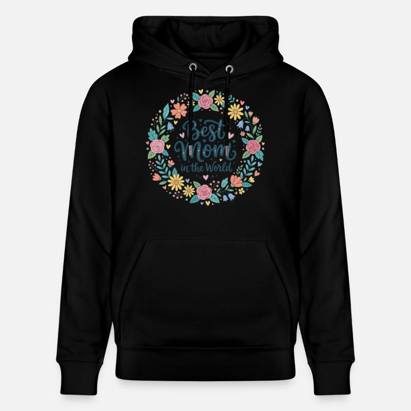 Best Mom - Sweat à capuche bio CRUISER Stanley/Stella Unisexe - noir