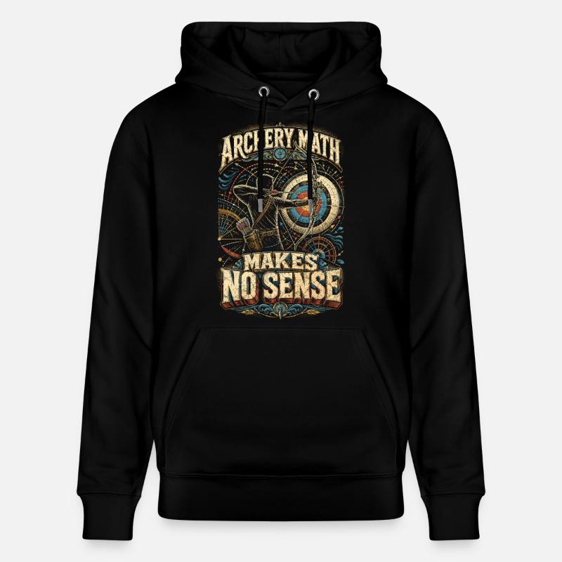 Archer à l’arc - Sweat à capuche bio CRUISER Stanley/Stella Unisexe - noir