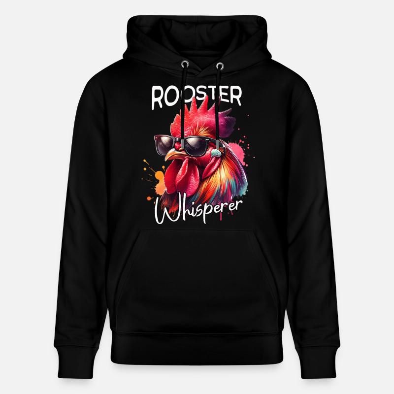 Le Murmureur de Coq - Sweat à capuche bio CRUISER Stanley/Stella Unisexe - noir