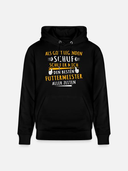 Futtermeister - Stanley/Stella Unisex Bio-Hoodie CRUISER - Schwarz