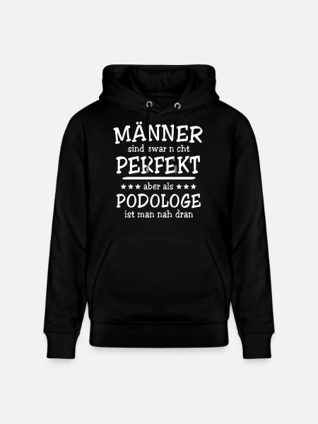 Podologe Männer - Stanley/Stella Unisex Bio-Hoodie CRUISER - Schwarz