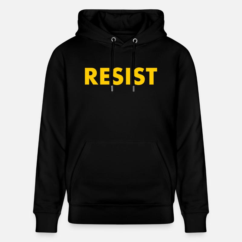 Resist - Sweat à capuche bio CRUISER Stanley/Stella Unisexe - noir