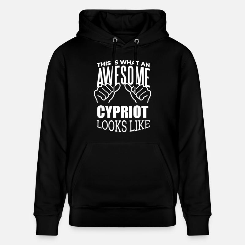 Chypre - Sweat à capuche bio CRUISER Stanley/Stella Unisexe - noir
