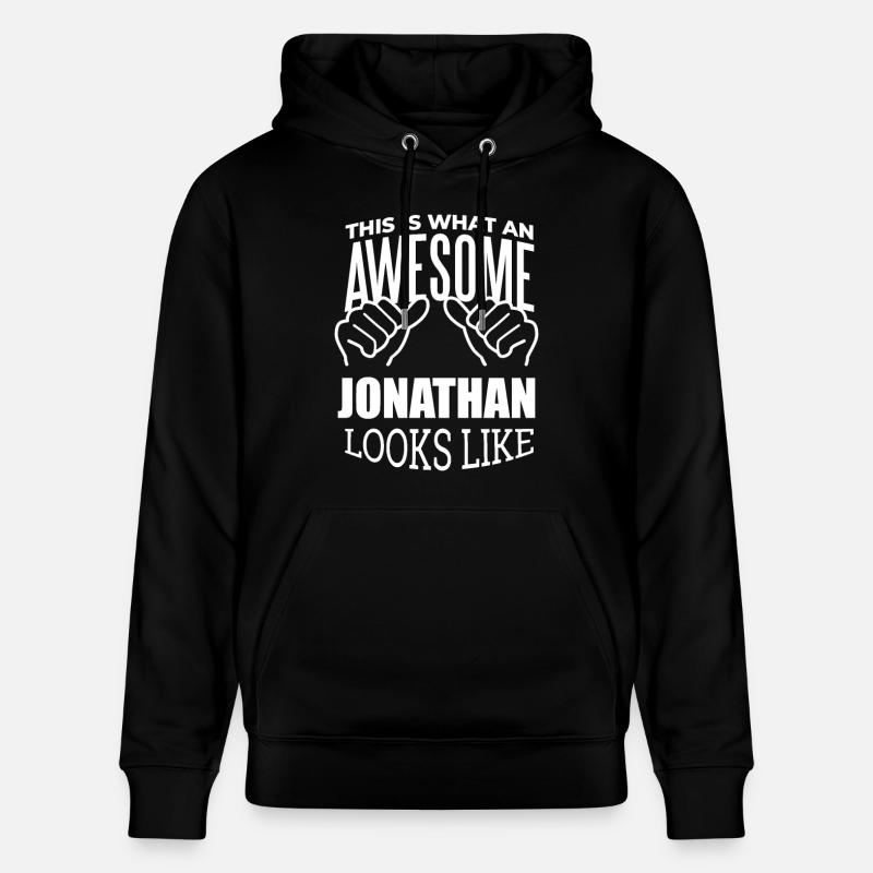 Jonathan - Sweat à capuche bio CRUISER Stanley/Stella Unisexe - noir