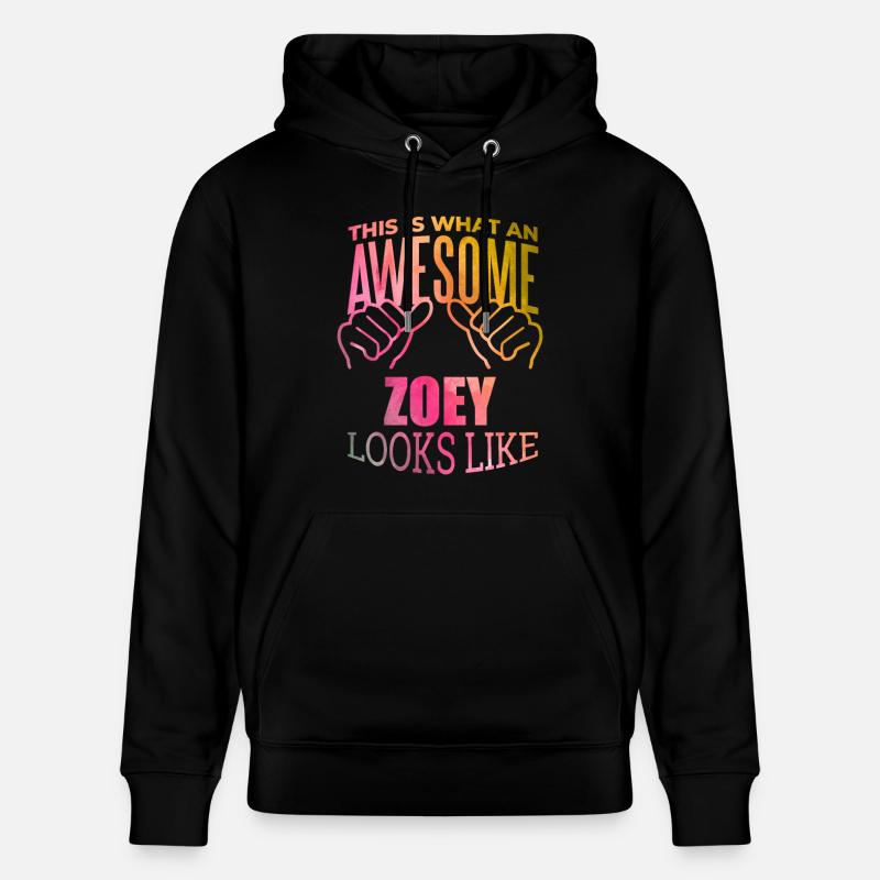 Zoey - Sweat à capuche bio CRUISER Stanley/Stella Unisexe - noir