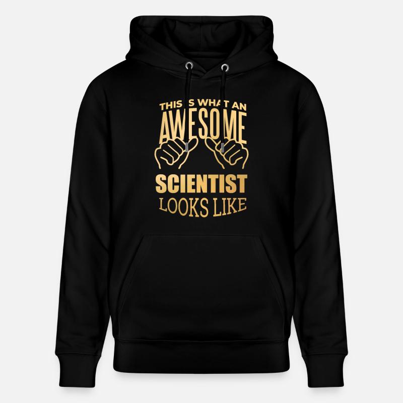 science - Sweat à capuche bio CRUISER Stanley/Stella Unisexe - noir