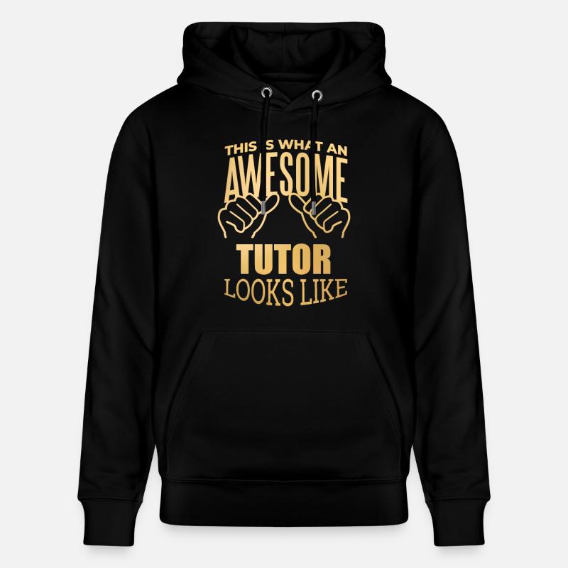 Tutor - Stanley/Stella Unisex Bio-Hoodie CRUISER  - Schwarz