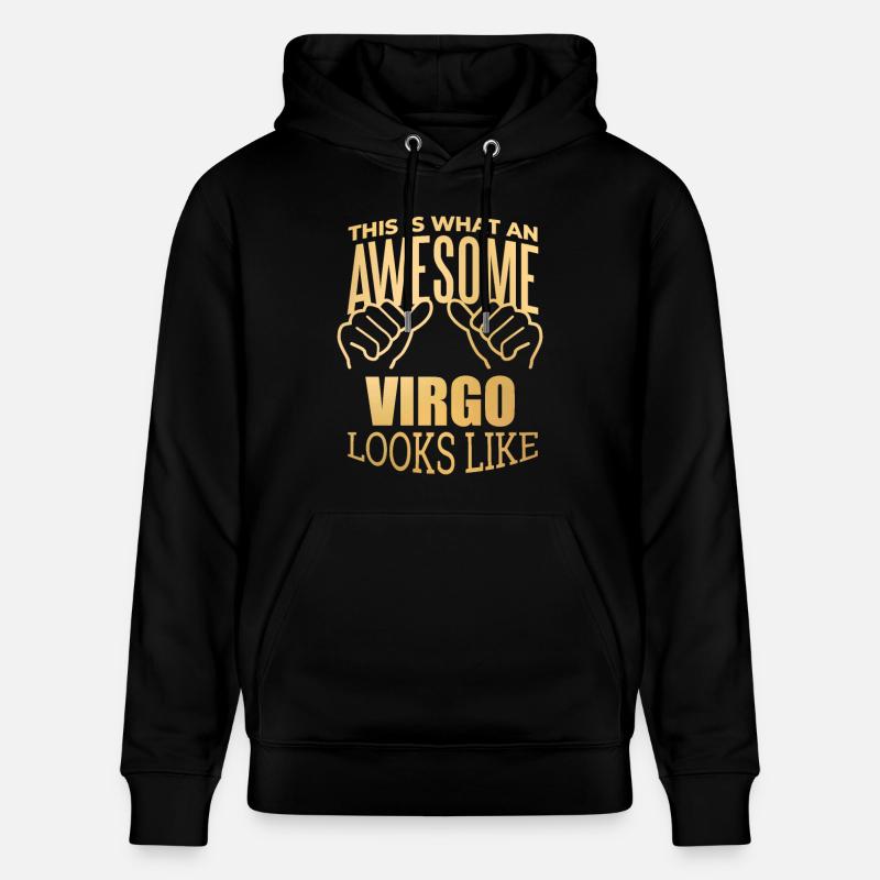 Vierge - Sweat à capuche bio CRUISER Stanley/Stella Unisexe - noir