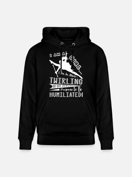 I Am An Athlete - Stanley/Stella CRUISER Unisex Organic Hoodie - black