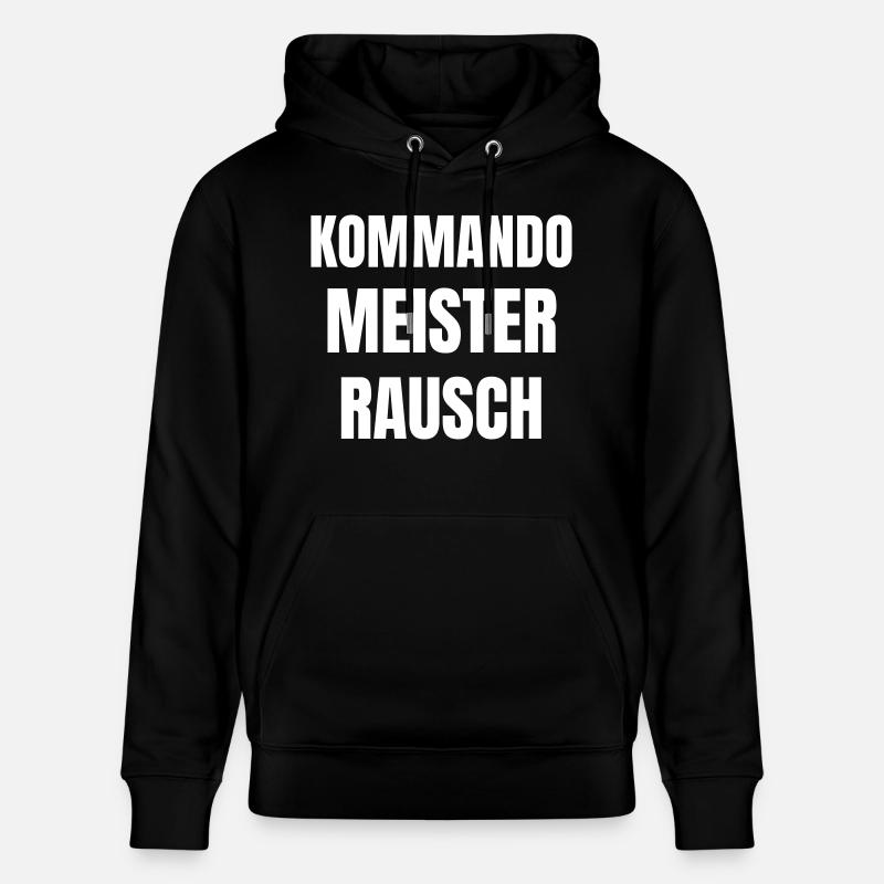 Commando Master Rush - Sweat à capuche bio CRUISER Stanley/Stella Unisexe - noir