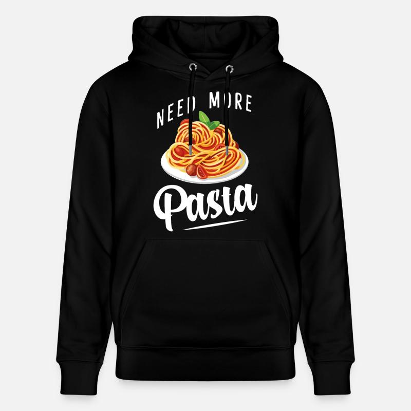 Spaghetti - Pasta - Penne - Nudeln - Stanley/Stella Unisex Bio-Hoodie CRUISER  - Schwarz