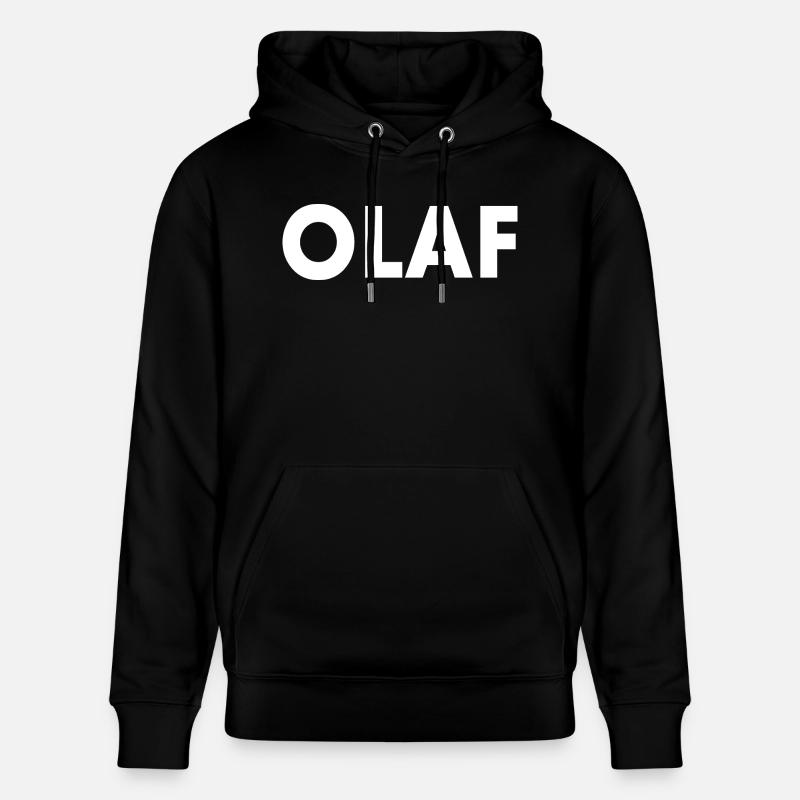 Olaf - Sweat à capuche bio CRUISER Stanley/Stella Unisexe - noir