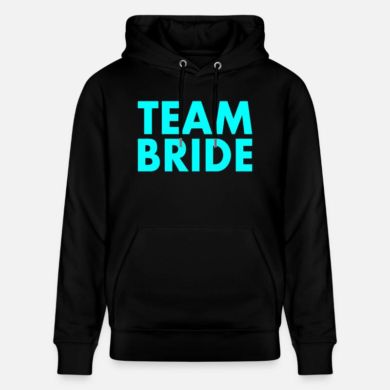 Team bride - Sweat à capuche bio CRUISER Stanley/Stella Unisexe - noir