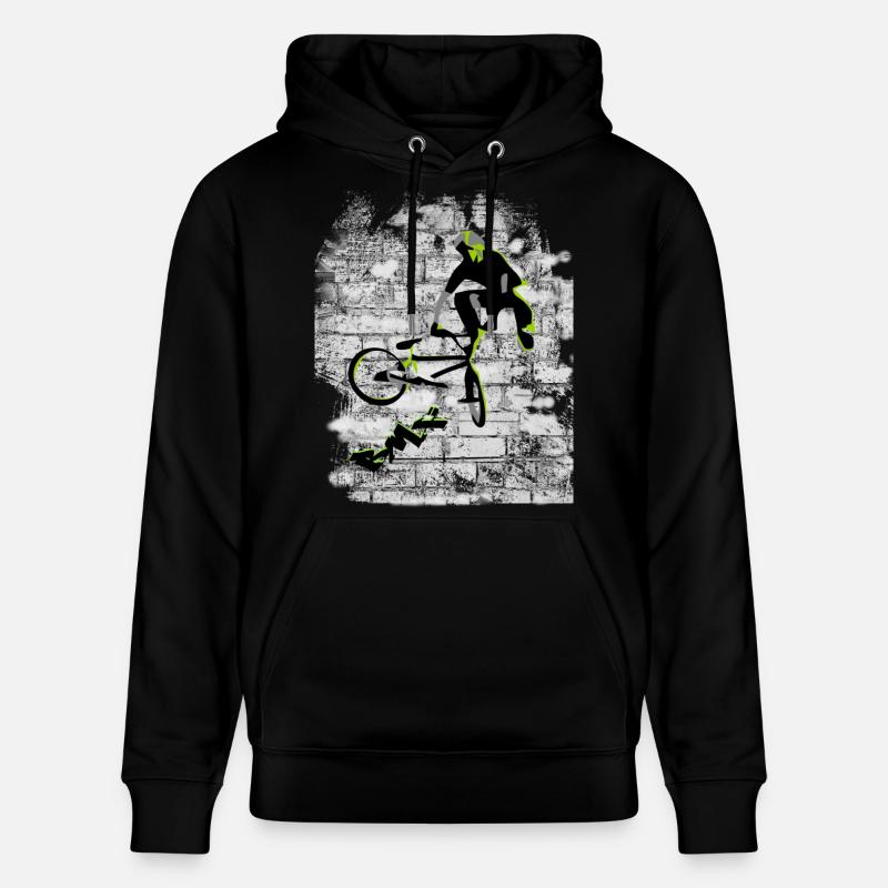 BMX - Sweat à capuche bio CRUISER Stanley/Stella Unisexe - noir