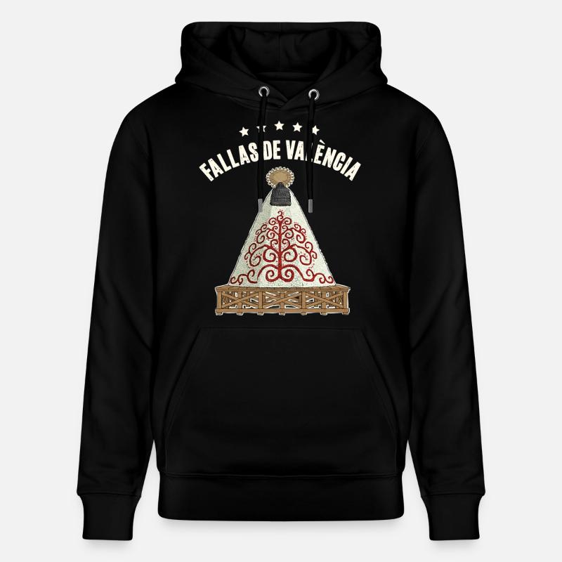 Fallas De Valencia Blumen - Stanley/Stella Unisex Bio-Hoodie CRUISER  - Schwarz