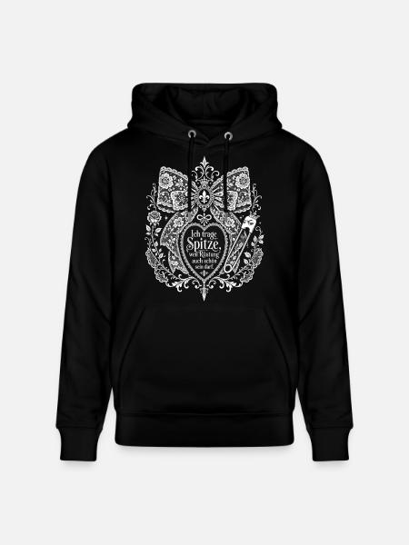 Spitze darf Rüstung sein - Stanley/Stella Unisex Bio-Hoodie CRUISER  - Schwarz