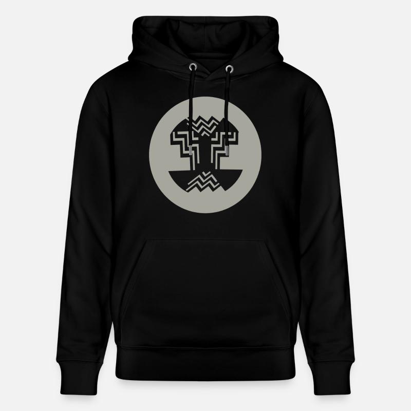 Conception circulaire-intérieure - Sweat à capuche bio CRUISER Stanley/Stella Unisexe - noir