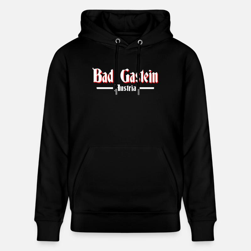 Bad Gastein - Sweat à capuche bio CRUISER Stanley/Stella Unisexe - noir