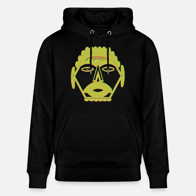 couper - Sweat à capuche bio CRUISER Stanley/Stella Unisexe - noir