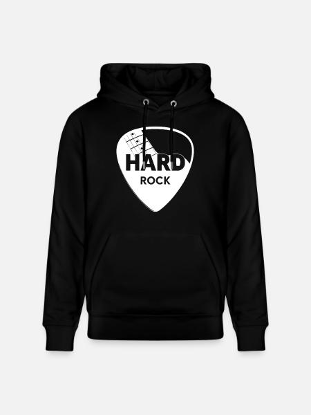 Médiator Hard Rock - Sweat à capuche bio CRUISER Stanley/Stella Unisexe - noir
