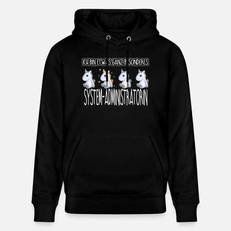 SYSTEM-ADMIN - Toll - Stanley/Stella Unisex Bio-Hoodie CRUISER  - Schwarz