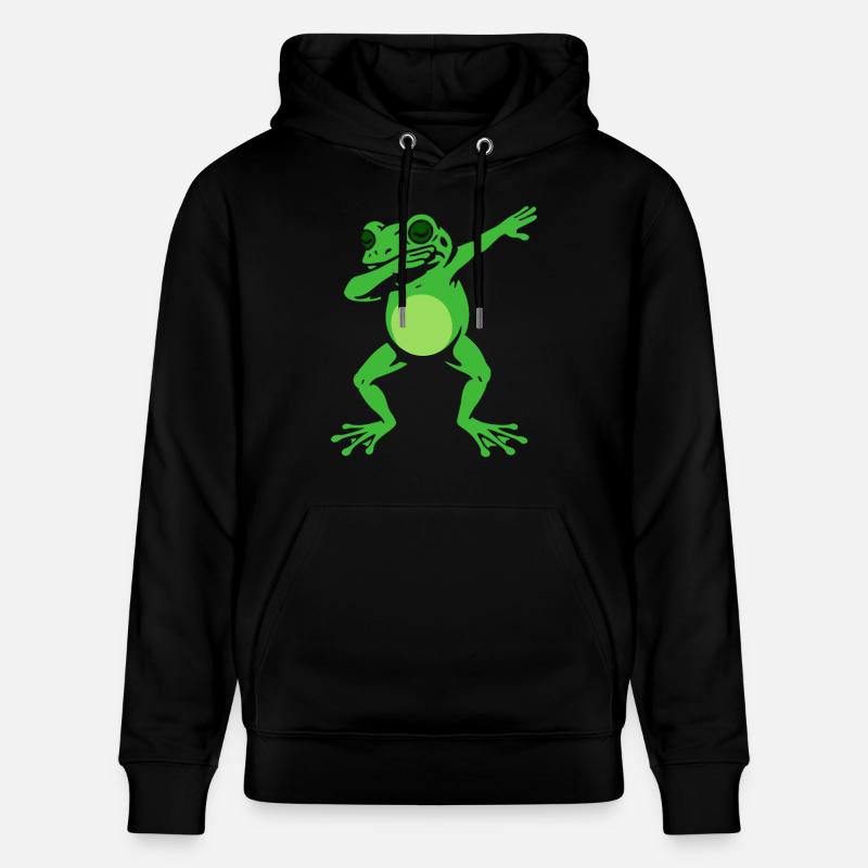Dabbing Frog - Dab Dance - Cadeau - Sweat à capuche bio CRUISER Stanley/Stella Unisexe - noir