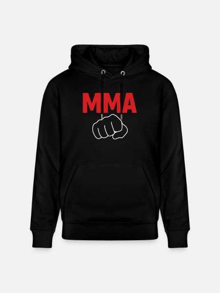 MMA Fighter Style - Stanley/Stella CRUISER Unisex Organic Hoodie - black