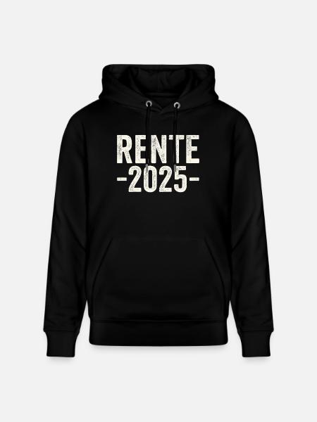 Pension 2025 - Stanley/Stella CRUISER Unisex Organic Hoodie - black