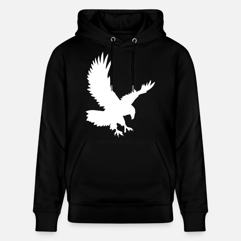 Les Eagles à l’attaque - Sweat à capuche bio CRUISER Stanley/Stella Unisexe - noir