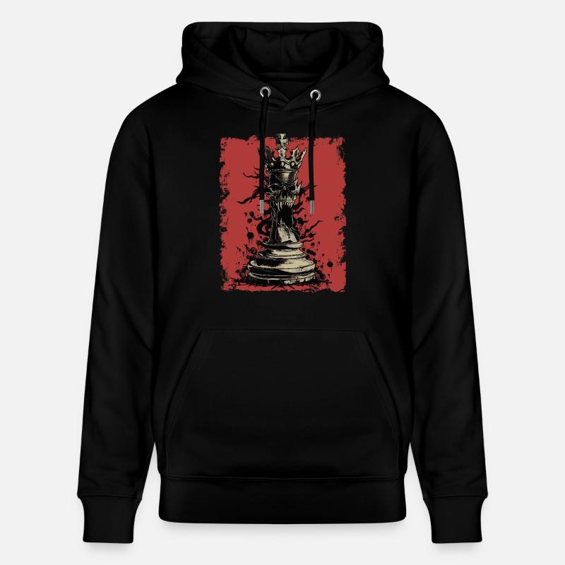 Roi des échecs - Sweat à capuche bio CRUISER Stanley/Stella Unisexe - noir