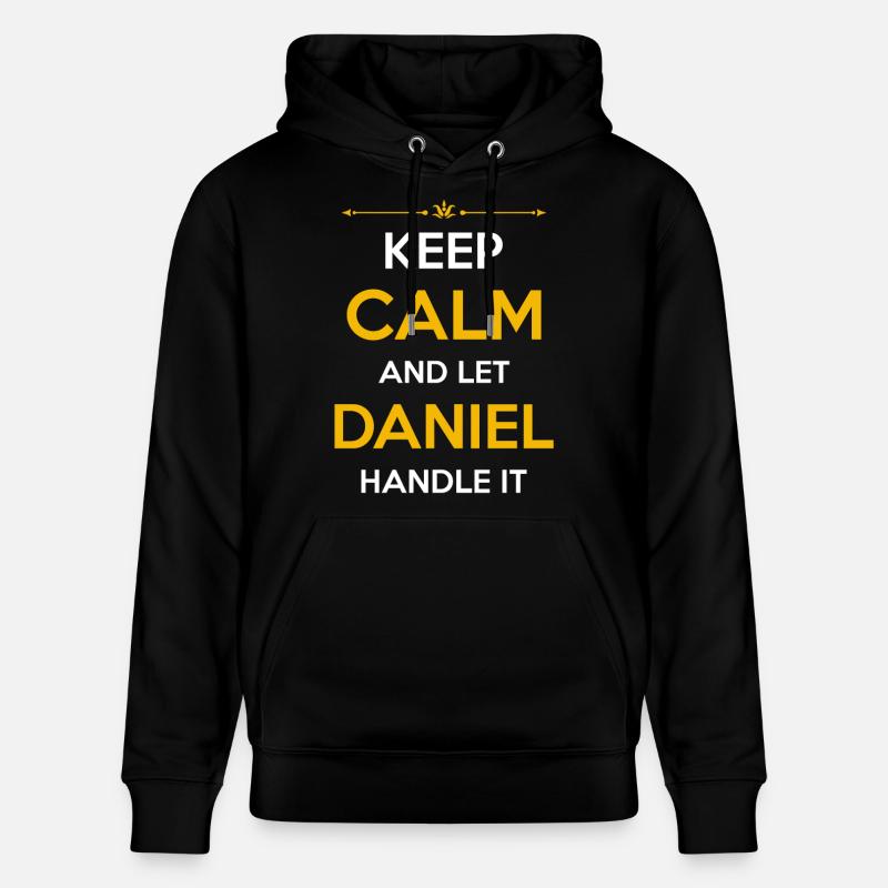 Daniel Nom Cadeau - Sweat à capuche bio CRUISER Stanley/Stella Unisexe - noir