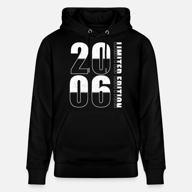 2006 Édition Limitée Anniversaire - Sweat à capuche bio CRUISER Stanley/Stella Unisexe - noir