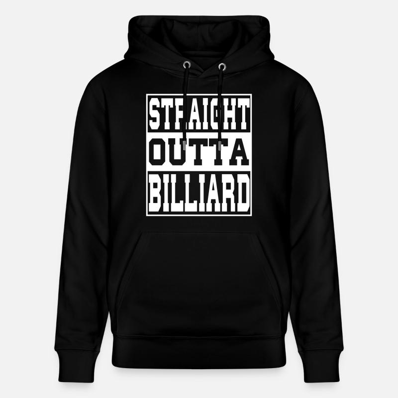 Billard en disant drôle - Sweat à capuche bio CRUISER Stanley/Stella Unisexe - noir