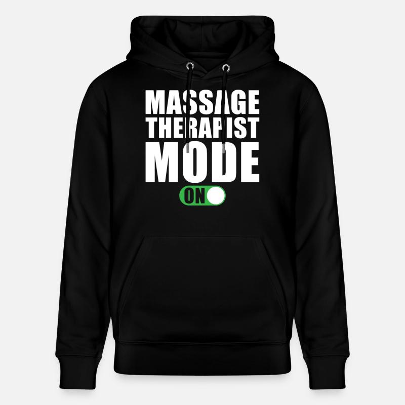 Mode Masseur activé - Sweat à capuche bio CRUISER Stanley/Stella Unisexe - noir