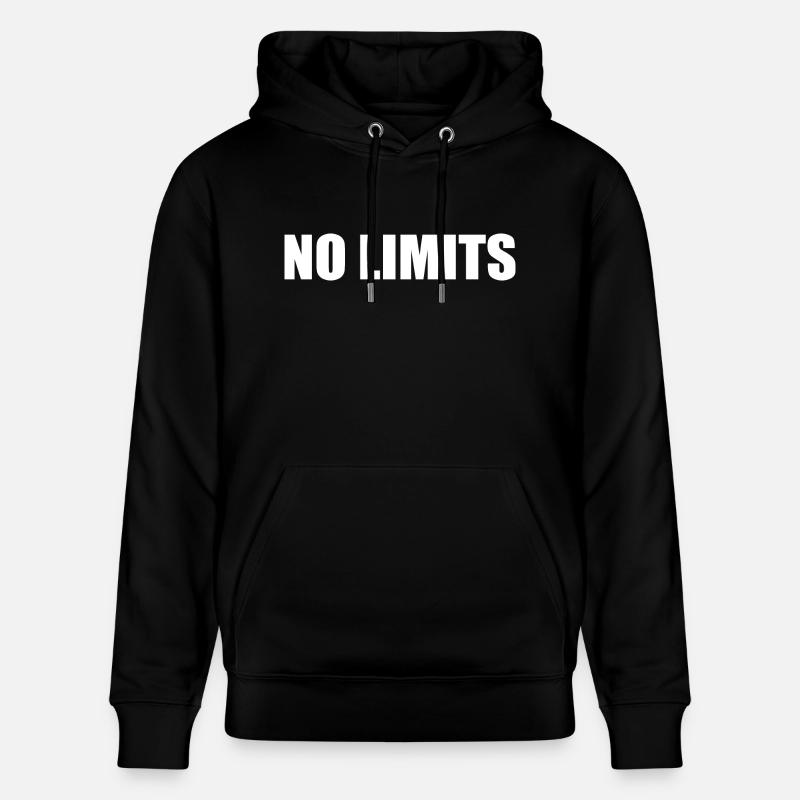 No limits - Sweat à capuche bio CRUISER Stanley/Stella Unisexe - noir