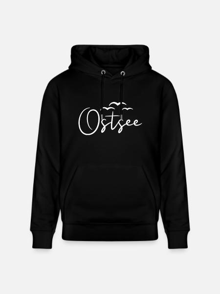 Ostsee Küste Meer - Stanley/Stella Unisex Bio-Hoodie CRUISER - Schwarz