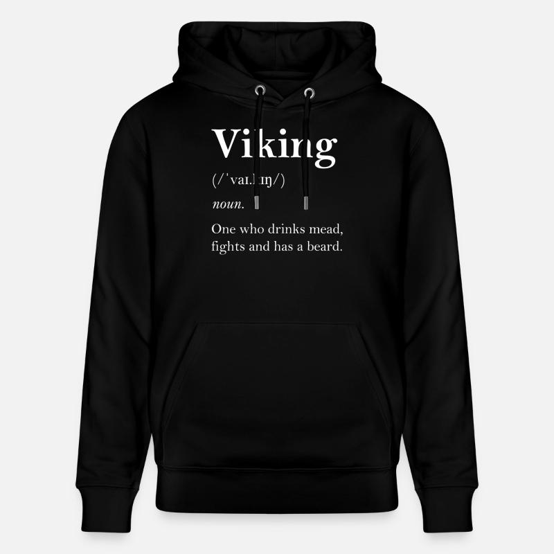 Définition de Viking - Sweat à capuche bio CRUISER Stanley/Stella Unisexe - noir