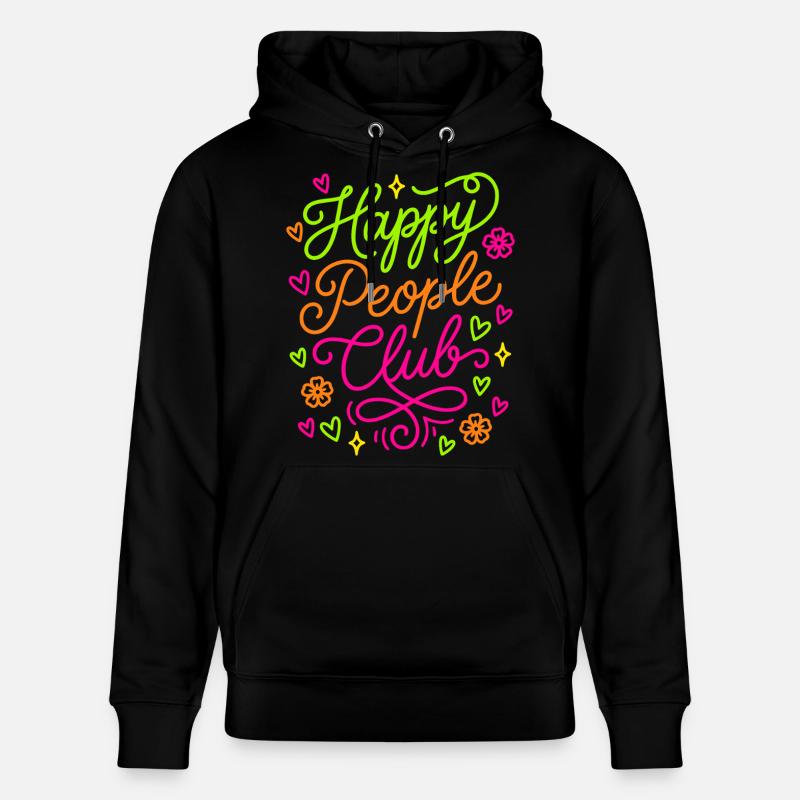 Club des Gens Heureux - Sweat à capuche bio CRUISER Stanley/Stella Unisexe - noir
