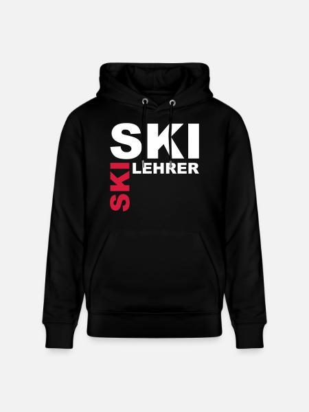 Skilehrer - V2 - Stanley/Stella Unisex Bio-Hoodie CRUISER  - Schwarz