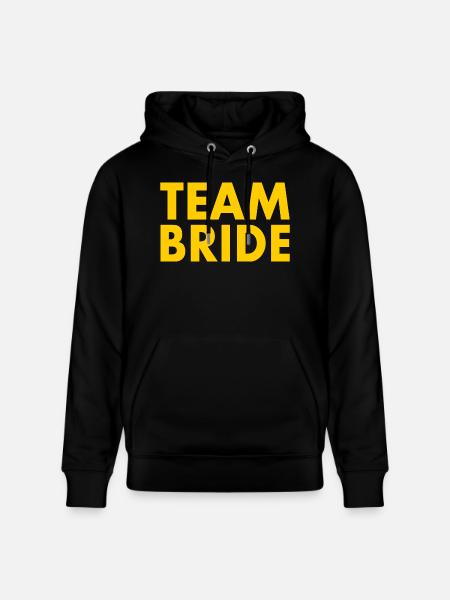 Team bride - Stanley/Stella CRUISER Unisex Organic Hoodie - black